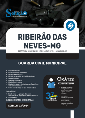 Apostila Prefeitura de Ribeirão das Neves - MG 2024 - Guarda Civil Municipal - Imagem 3