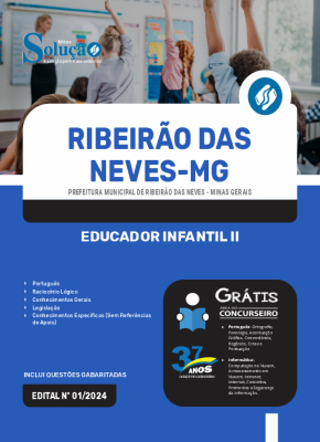 Apostila Prefeitura de Ribeirão das Neves - MG 2024 - Educador Infantil II - Imagem 3