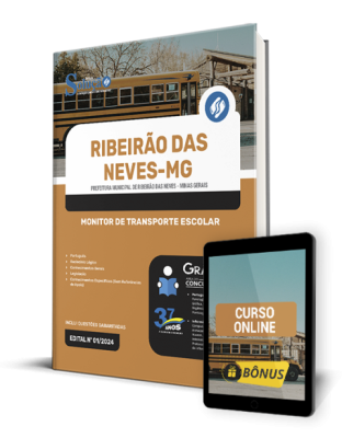 Apostila Prefeitura de Ribeirão das Neves - MG 2024 - Monitor de Transporte Escolar - Imagem 1