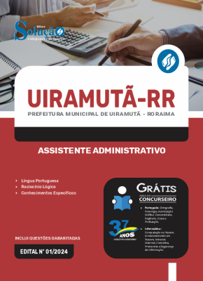 Apostila Prefeitura de Uiramutã - RR 2024 - Assistente Administrativo - Imagem 3