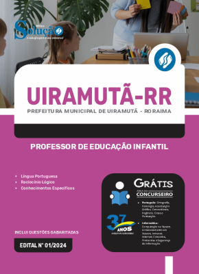 Apostila Prefeitura de Uiramutã - RR 2024 - Professor de Educação Infantil - Imagem 3