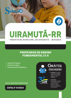 Apostila Prefeitura de Uiramutã - RR 2024 - Professor de Ensino Fundamental I e II - Imagem 3