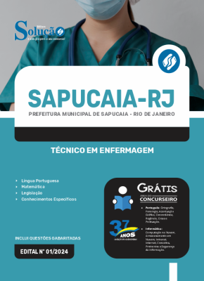 Apostila Prefeitura de Sapucaia - RJ  - Técnico em Enfermagem - Imagem 3