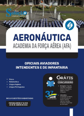 Apostila Aeronáutica - Força Aérea Brasileira 2024 - Academia da Força Aérea (AFA) - Oficiais Aviadores, Intendentes e de Infantaria - Imagem 3