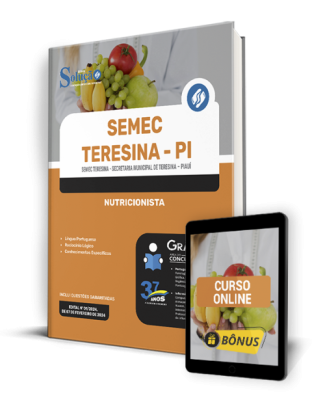 Apostila SEMEC Teresina - PI  - Nutricionista - Imagem 1