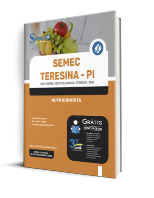 Apostila SEMEC Teresina - PI  - Nutricionista - Imagem 2