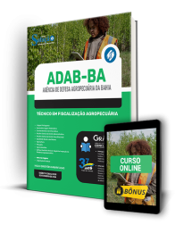 Capa Apostila ADAB 2024 - Técnico em Fiscalização Agropecuária