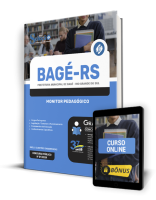 Apostila Prefeitura de Bagé - RS 2024 - Monitor Pedagógico