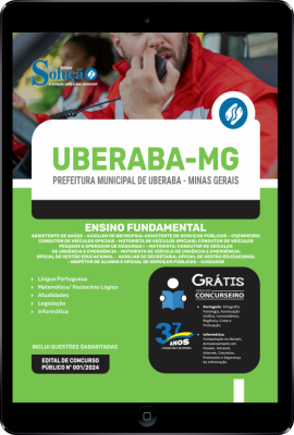 Apostila Prefeitura de Uberaba - MG em PDF 2024 - Ensino Fundamental - Imagem 1