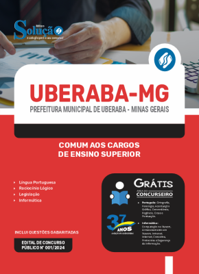 Apostila Prefeitura de Uberaba - MG 2024 - Comum aos Cargos de Ensino Superior - Imagem 3