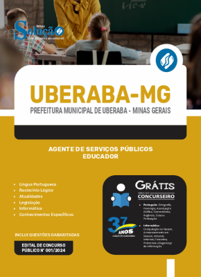 Apostila Prefeitura de Uberaba - MG 2024 - Agente de Serviços Públicos - Educador - Imagem 3