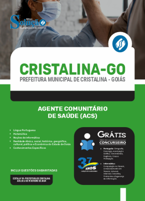 Apostila Prefeitura de Cristalina - GO 2024 - Agente Comunitário de Saúde (ACS) - Imagem 3