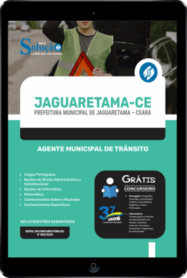 Apostila Prefeitura de Jaguaretama - CE em PDF 2024 - Agente Municipal de Trânsito - Imagem 1