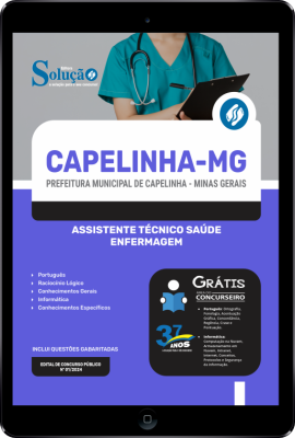 Apostila Prefeitura de Capelinha - MG em PDF  - Assistente Técnico Saúde - Enfermagem - Imagem 1