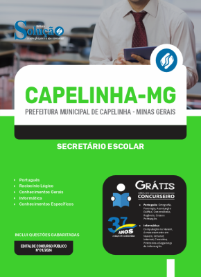 Apostila Prefeitura de Capelinha - MG 2024 - Secretário Escolar - Imagem 3