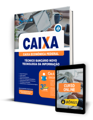 Apostila CAIXA  - Técnico Bancário Novo - Tecnologia da Informação - Imagem 1