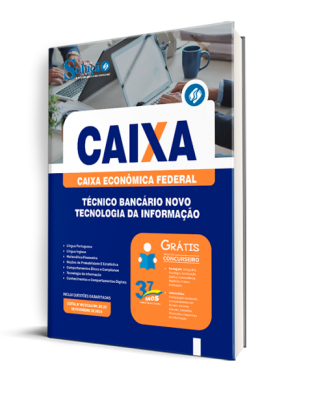 Apostila CAIXA  - Técnico Bancário Novo - Tecnologia da Informação - Imagem 2