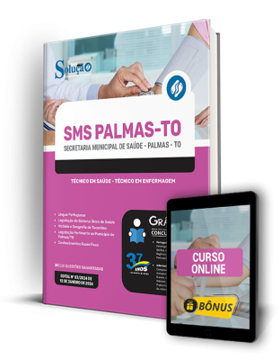 Apostila Prefeitura de Palmas - TO (SMS Palmas) 2024 - Técnico em Saúde - Técnico em Enfermagem - Imagem 1