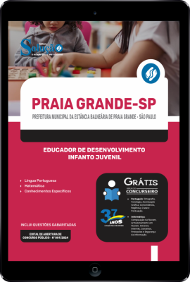 Apostila Prefeitura de Praia Grande - SP em PDF 2024 - Educador de Desenvolvimento Infanto Juvenil - Imagem 1