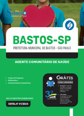 Apostila Prefeitura de Bastos - SP  - Agente Comunitário de Saúde - Imagem 3