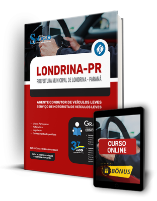 Apostila Prefeitura de Londrina - PR 2024 - Agente Condutor de Veículos Leves - Serviço de Motorista de Veículos Leves - Imagem 1