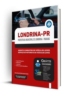 Apostila Prefeitura de Londrina - PR 2024 - Agente Condutor de Veículos Leves - Serviço de Motorista de Veículos Leves - Imagem 2