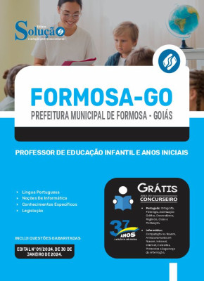 Apostila Prefeitura de Formosa - GO 2024 - Professor de Educação Infantil e Anos Iniciais - Imagem 3