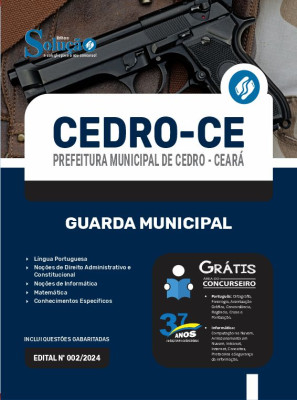 Apostila Prefeitura de Cedro - CE 2024 - Guarda Municipal - Imagem 3