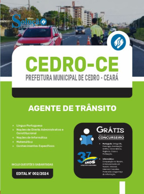 Apostila Prefeitura de Cedro - CE 2024 - Agente de Trânsito - Imagem 3