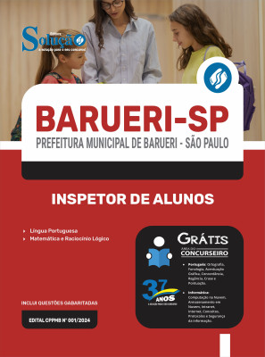 Apostila Prefeitura de Barueri - SP 2024 - Inspetor de Alunos - Imagem 3