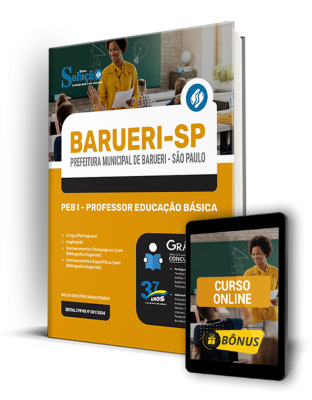 Apostila Prefeitura de Barueri - SP 2024 - PEB I - Professor Educação Básica - Imagem 1