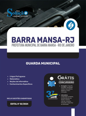 Apostila Prefeitura de Barra Mansa - RJ  - Guarda Municipal - Imagem 3