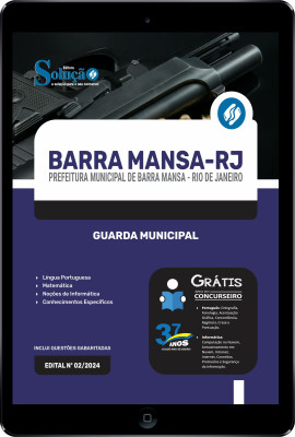 Apostila Prefeitura de Barra Mansa - RJ em PDF  - Guarda Municipal - Imagem 1