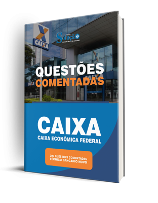 Caderno de Questões CAIXA - Técnico Bancário Novo - 300 Questões Comentadas - Imagem 1