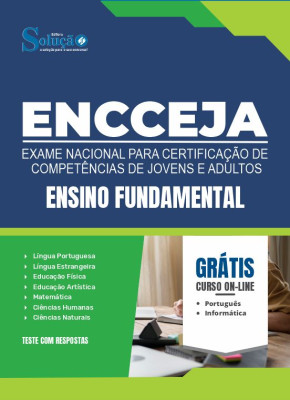 Apostila ENCCEJA 2024 - Ensino Fundamental - Imagem 2