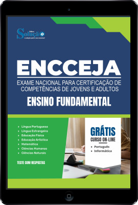 Apostila ENCCEJA em PDF 2024 - Ensino Fundamental - Imagem 1