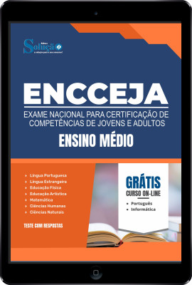 Apostila ENCCEJA em PDF 2024 - Ensino Médio - Imagem 1