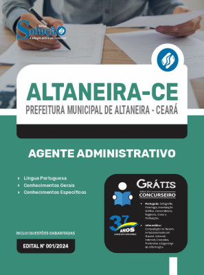 Apostila Prefeitura de Altaneira - CE 2024 - Agente Administrativo - Imagem 3