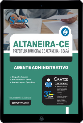 Apostila Prefeitura de Altaneira - CE em PDF 2024 - Agente Administrativo - Imagem 1