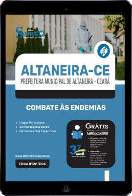 Apostila Prefeitura de Altaneira - CE em PDF 2024 - Agente de Combate às Endemias - Imagem 1