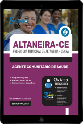 Apostila Prefeitura de Altaneira - CE em PDF 2024 - Agente Comunitário de Saúde - Imagem 1