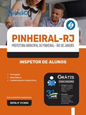 Apostila Prefeitura de Pinheiral - RJ 2024 - Inspetor de Alunos - Imagem 3