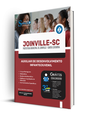 Apostila Prefeitura de Joinville - SC 2024 - Auxiliar de Desenvolvimento Infantojuvenil - Imagem 2