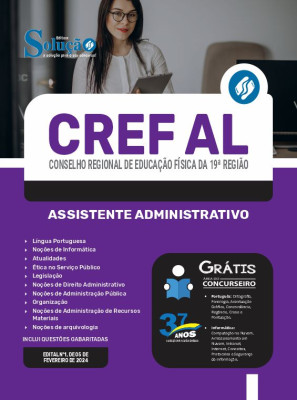 Apostila CREF-AL 2024 - Assistente Administrativo - Imagem 3