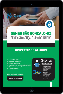 Apostila SEMED São Gonçalo - RJ em PDF 2024 - Inspetor de Alunos - Imagem 1