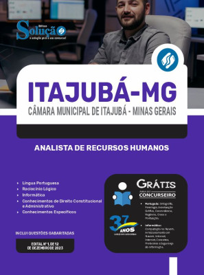 Apostila Câmara de Itajubá - MG 2024 - Analista de Recursos Humanos - Imagem 3