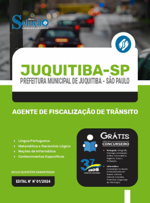 Apostila Prefeitura de Juquitiba - SP 2024 - Agente de Fiscalização de Trânsito - Imagem 3