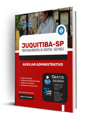 Apostila Prefeitura de Juquitiba - SP 2024 - Auxiliar Administrativo - Imagem 2