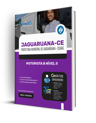 Apostila Prefeitura de Jaguaruana - CE 2024 - Motorista B - Nível II - Imagem 2