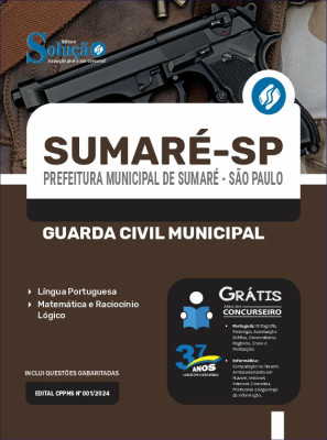 Apostila Prefeitura de Sumaré - SP 2024 - Guarda Civil Municipal - Imagem 3